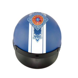Nón Bảo Hiểm Nửa Đầu Sơn Nhám Trơn NBH1201 in logo doanh nghiệp