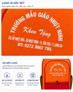 balo quà tặng học sinh
