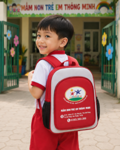 Balo Học Sinh In Logo HS03