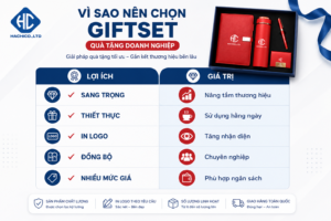 set quà tặng doanh nghiệp in logo