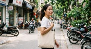cách vệ sinh túi vải