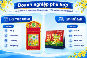 lịch in logo