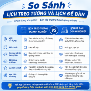 lịch in logo