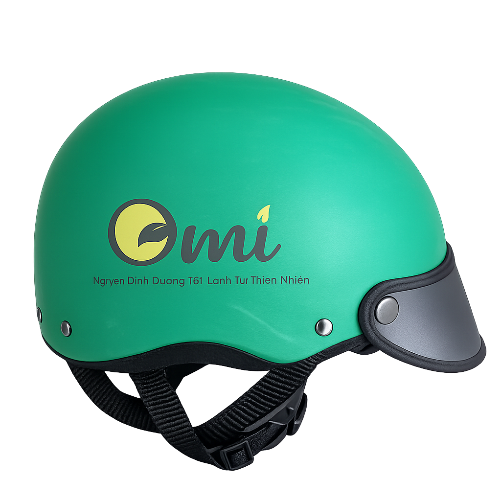 Mũ Gáo NS QV03 - ABS Nguyên Sinh | Mũ Bảo Hiểm In Tên Công Ty Theo Yêu Cầu