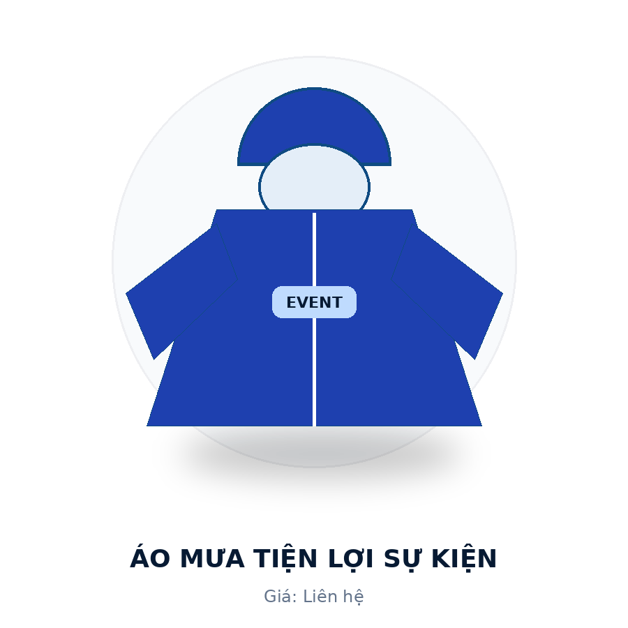 Áo mưa tiện lợi sự kiện
