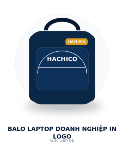 Balo laptop doanh nghiệp in logo