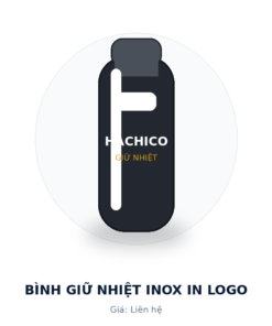 Bình giữ nhiệt inox in logo