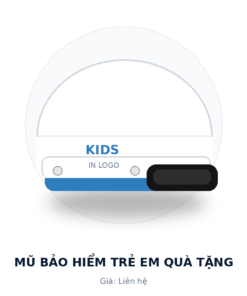 Mũ bảo hiểm trẻ em quà tặng