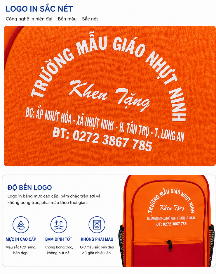 balo quà tặng học sinh