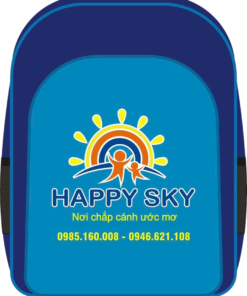 Balo Quà Tặng HS04 - Balo Học Sinh In Logo Theo Yêu Cầu