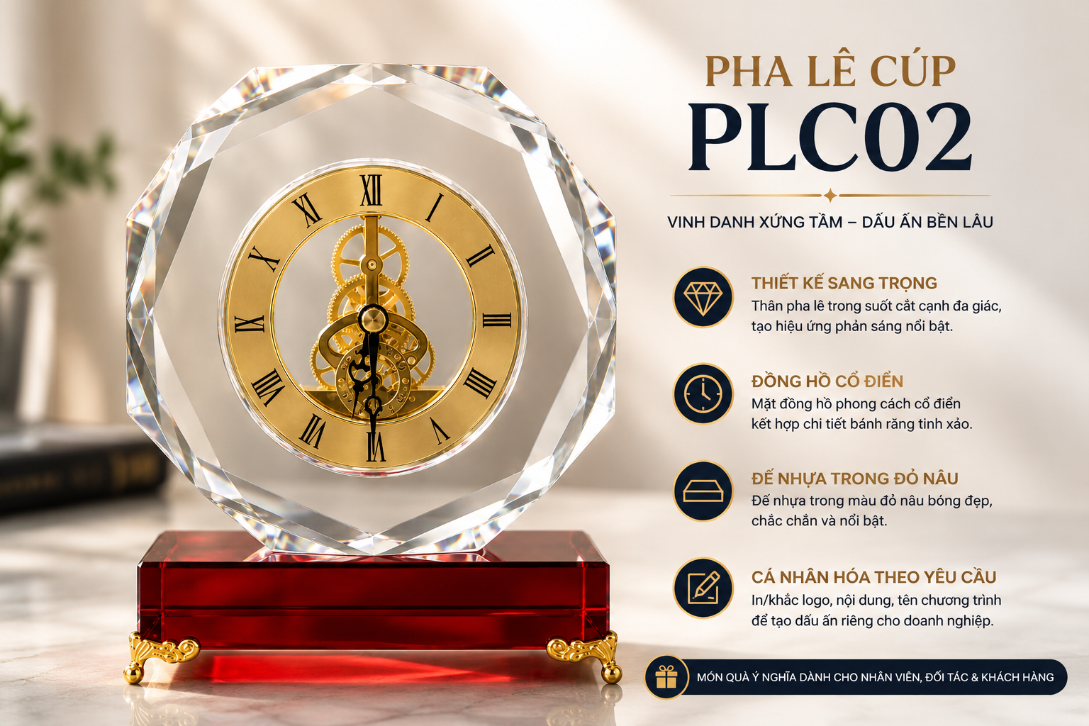 pha lê cúp in theo yêu cầu