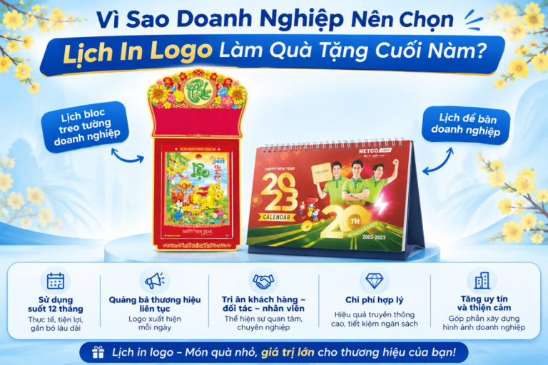lịch in logo