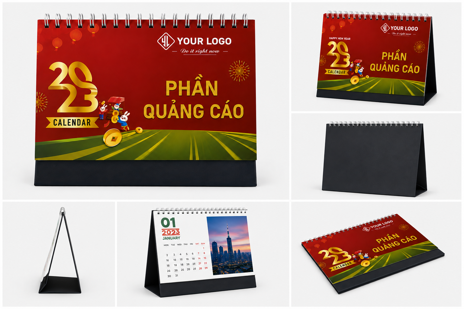 Lịch Để Bàn In Logo Theo Yêu Cầu LB01 | Quà Tặng Doanh Nghiệp Cao Cấp - Image 5