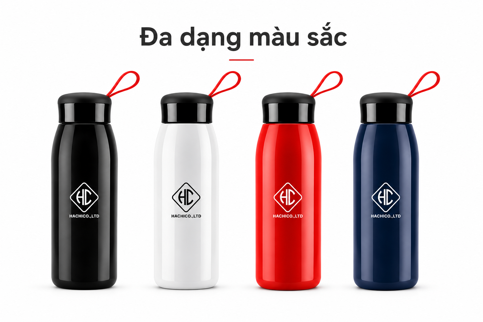 Bình Giữ Nhiệt In Logo Doanh Nghiệp Quai Xách GN02 | Quà Tặng Thương Hiệu Cao Cấp - Image 6